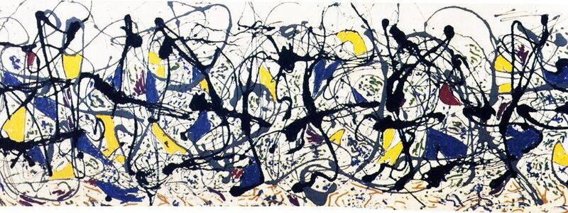 Jackson Pollock, "Summertime number 9A"